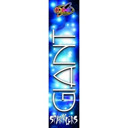 10 Packs of gold 10" sparklers